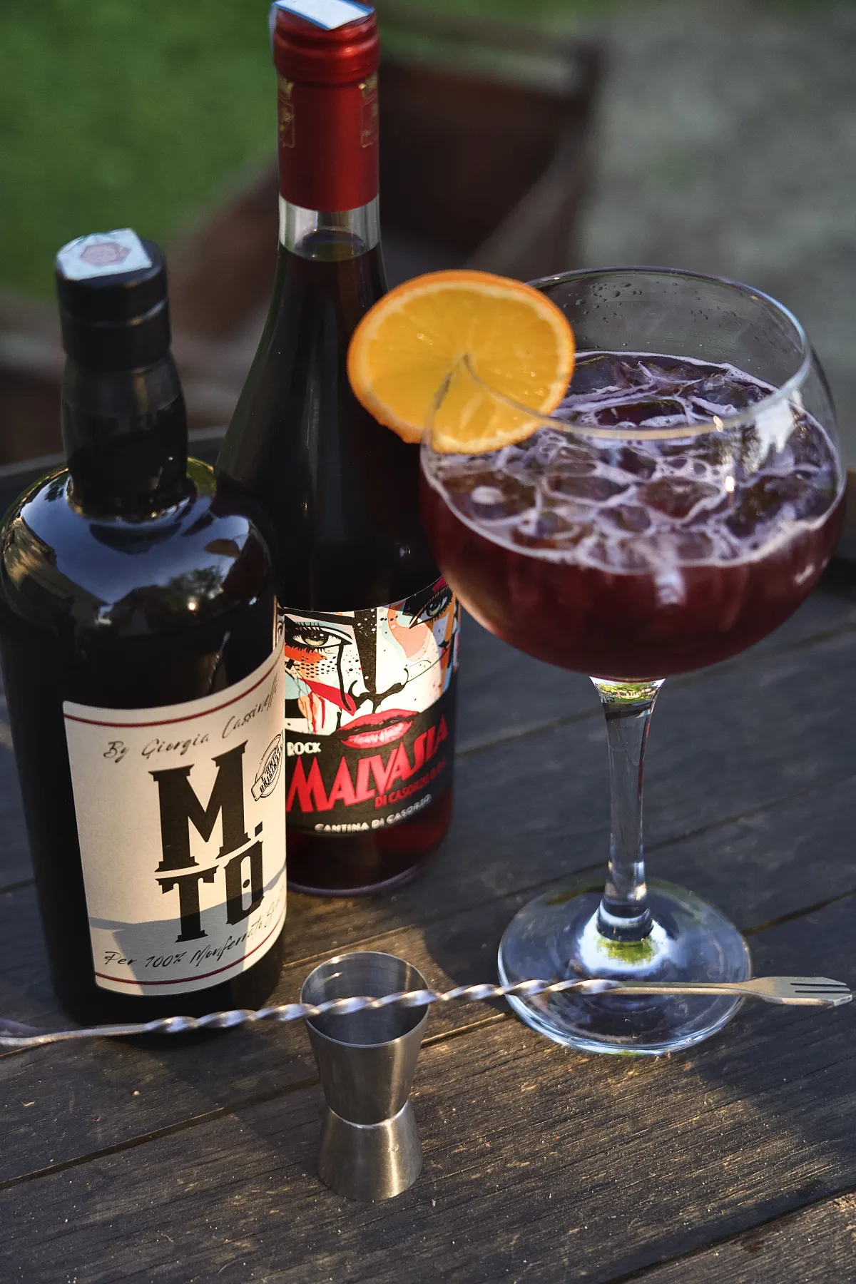 Trio — Bitter, Malvasia, cocktail